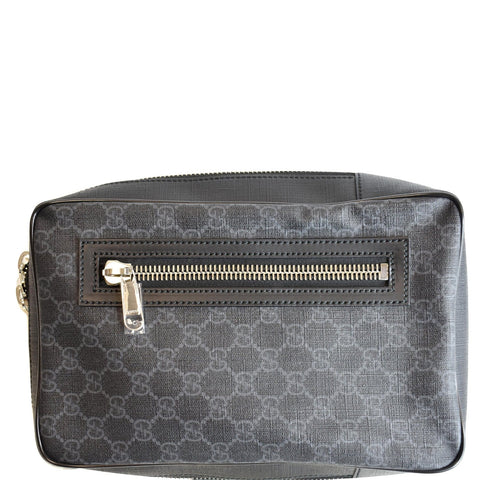 GUCCI GG Supreme Canvas Belt Bag Black 478325