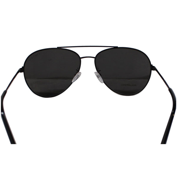 TOM FORD FT0636-K 01D 62 Shiny Black Sunglasses Grey Polarized Lens