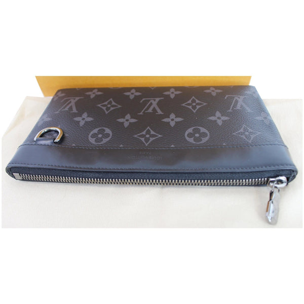 Louis Vuitton Discovery Pochette PM Monogram Pouch zip closure