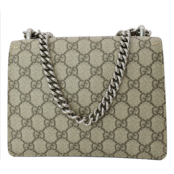 Gucci Dionysus Mini GG Supreme Canvas Crossbody Bag Beige