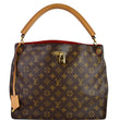 LOUIS VUITTON Gaia Monogram Canvas Shoulder Bag Brown