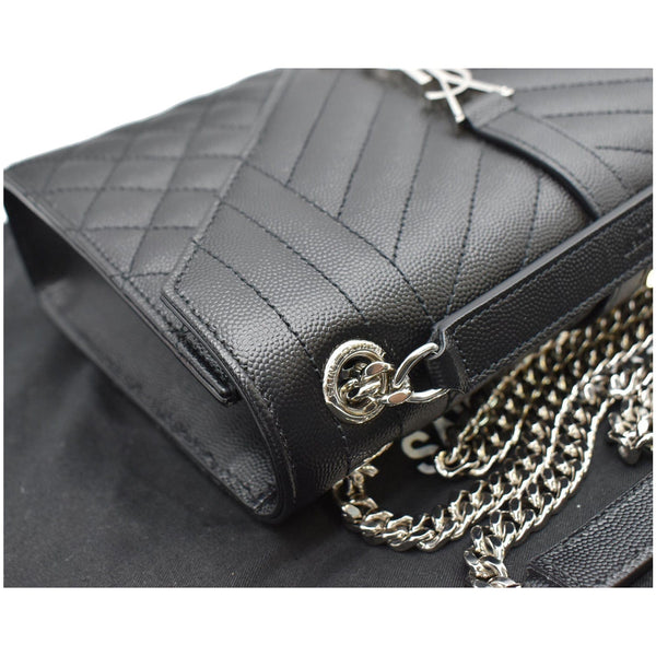 Yves Saint Laurent Envelope Medium Chain Leather Chain Bag