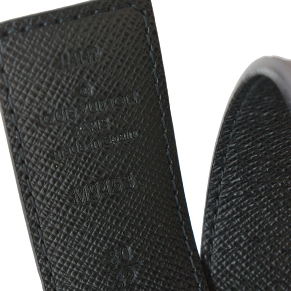 LOUIS VUITTON LV Initiales Monogram Canvas Buckle Belt Brown