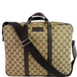 GUCCI GG Supreme Canvas Briefcase Beige 449168