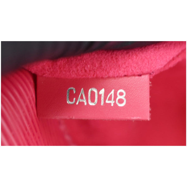 LOUIS VUITTON Saint Michel Monogram Epi Shoulder Bag Red