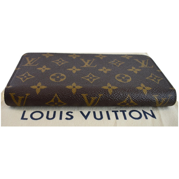 LOUIS VUITTON Monogram Canvas Zippy Long Wallet Brown