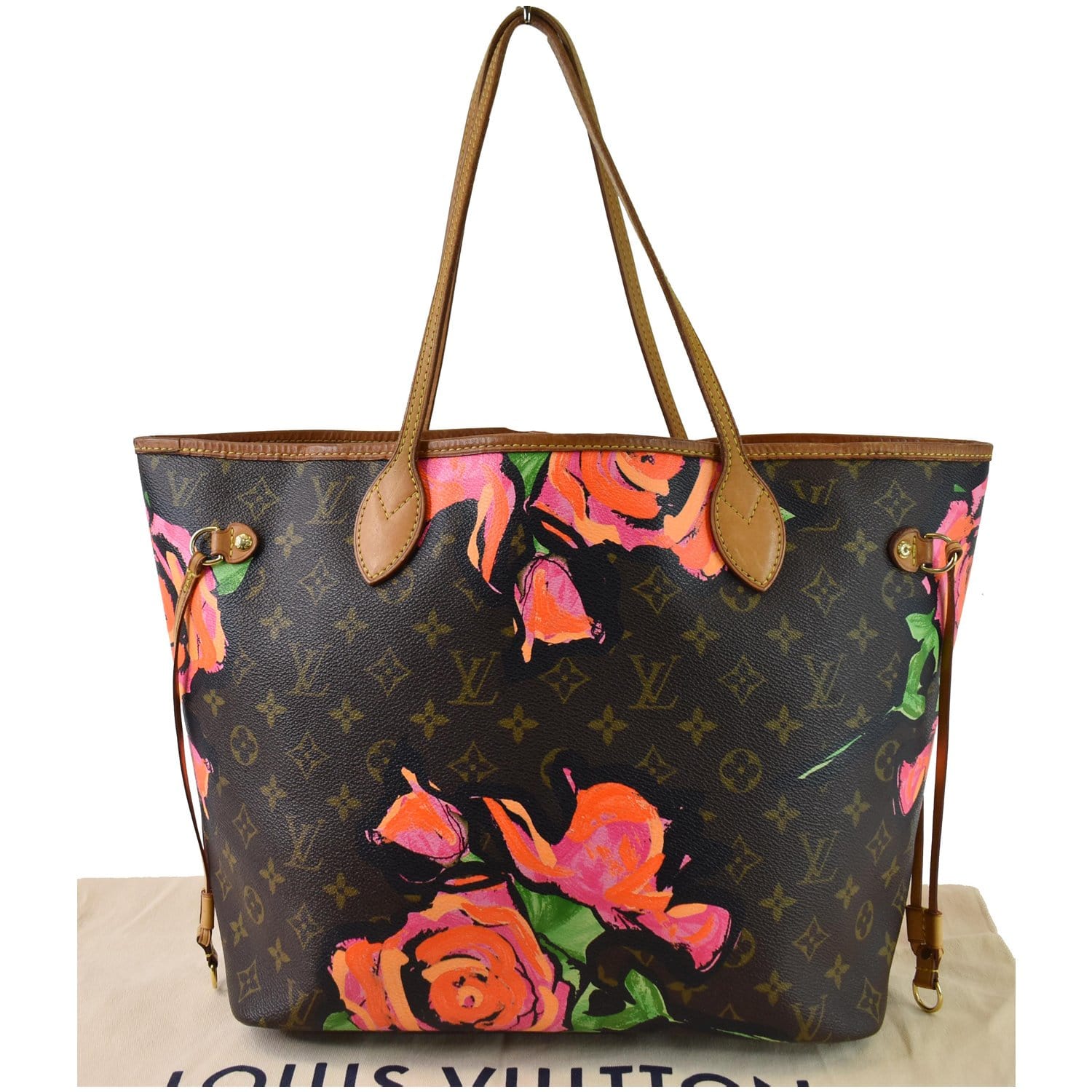 Louis Vuitton 2009 floral-print Neverfull Tote Bag - Farfetch