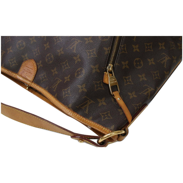 LOUIS VUITTON Delightful GM Monogram Canvas Shoulder Bag Brown