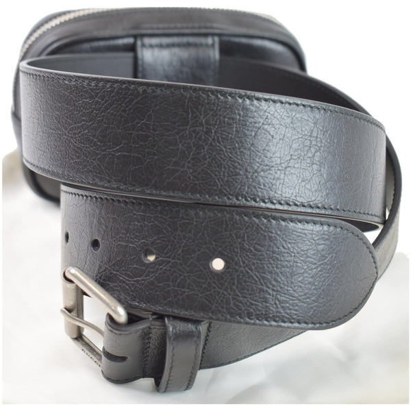 Gucci Morpheus Leather Belt Bag Black bel bag