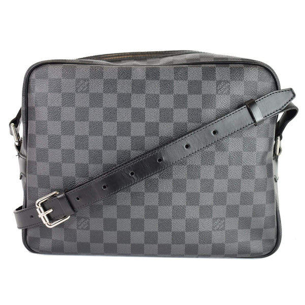 Louis Vuitton Sac Leoh Damier Graphite Messenger Bag - shoulder strap