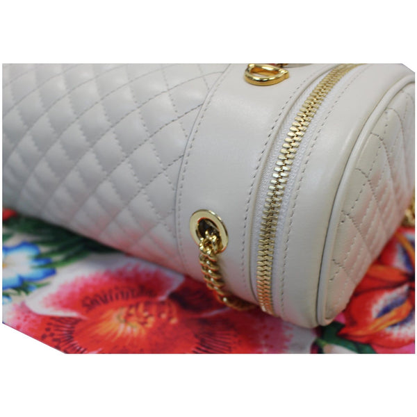 Gucci Trapuntta Calfskin Leather Belt Bag - close view