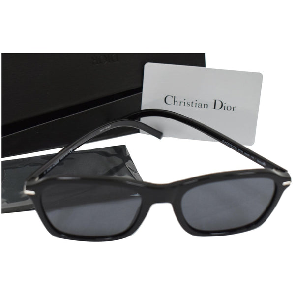 CHRISTIAN DIOR Homme BLACK273S-0807-2K Black Sunglasses Grey Lens