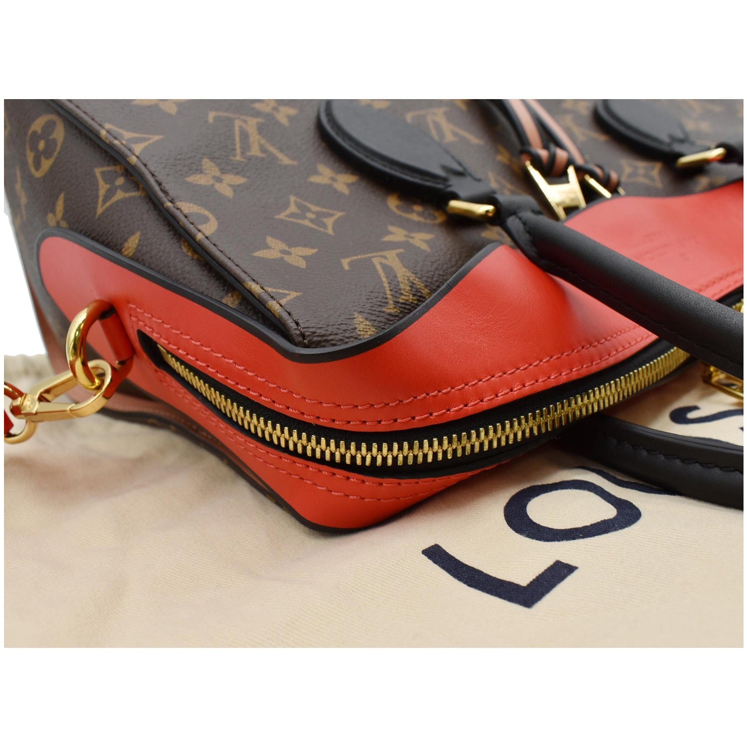 Louis Vuitton Vintage - Monogram Idylle Elegie - Red - Canvas Calf Leather Tote  Bag - Luxury High Quality - Avvenice