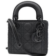 Christian Dior Mini Lady Dior Cannage Calfskin Leather Bag
