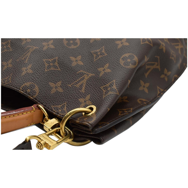 LOUIS VUITTON Metis Hobo Monogram Canvas Shoulder Bag Brown