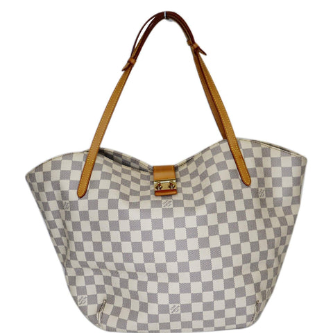 LOUIS VUITTON Salina PM Damier Azur Shoulder Bag White - 15% OFF