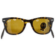 Ray-Ban Wayfarer Folding Sunglasses Light Brown Lens