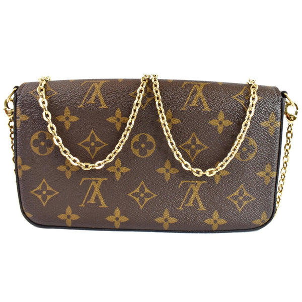 Louis Vuitton pochette Felicie Monogram Canvas Handbag chain
