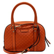 GUCCI Microguccissima Small Leather Crossbody Bag Orange 510289
