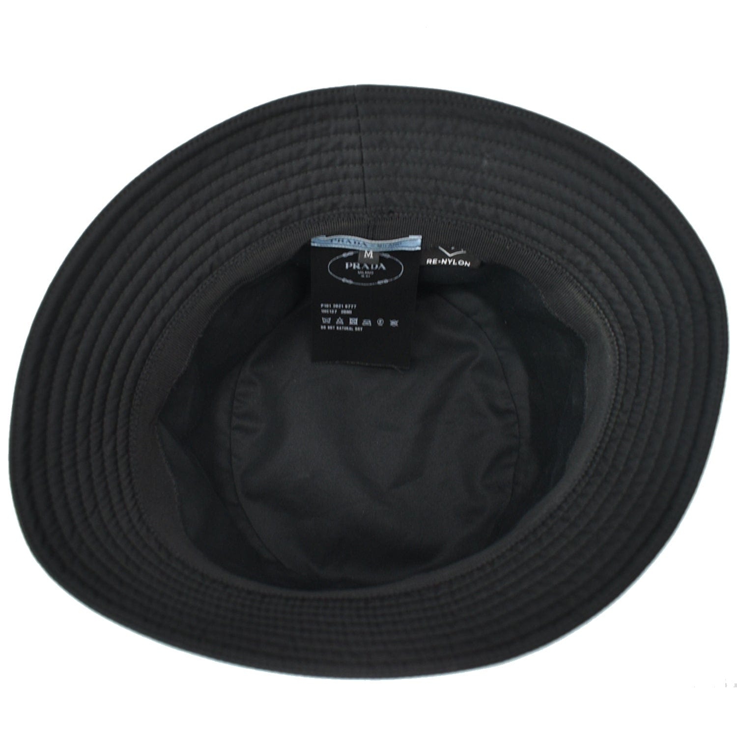 Prada bucket hat tag Clearance