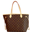 Louis Vuitton Neverfull MM Monogram Canvas Tote Bag