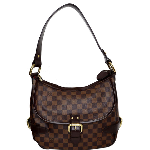 LOUIS VUITTON Highbury Damier Ebene Shoulder Bag Brown