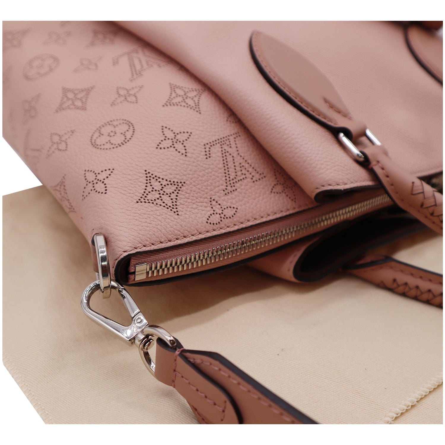 Louis Vuitton Galet Mahina Leather Haumea Shoulder Bag - Yoogi's Closet
