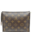 LOUIS VUITTON Toiletry 19 Monogram Canvas Cosmetics Pouch Brown