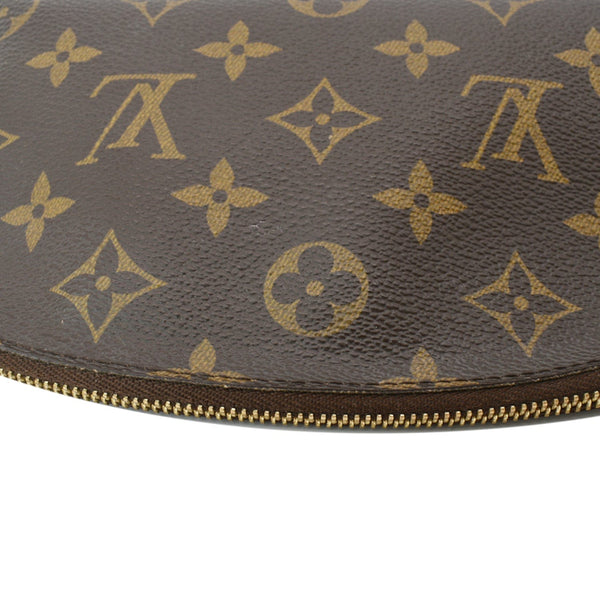 LOUIS VUITTON Monogram Canvas Cosmetic Pouch Brown