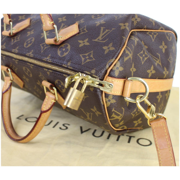 Louis Vuitton Speedy 30 Bandouliere Monogram Canvas Bag - has shoulder strap