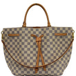 LOUIS VUITTON Girolata Damier Azur Shoulder Bag White