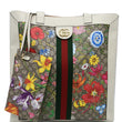 Gucci Ophidia GG Flora Vertical Shopping Tote Bag