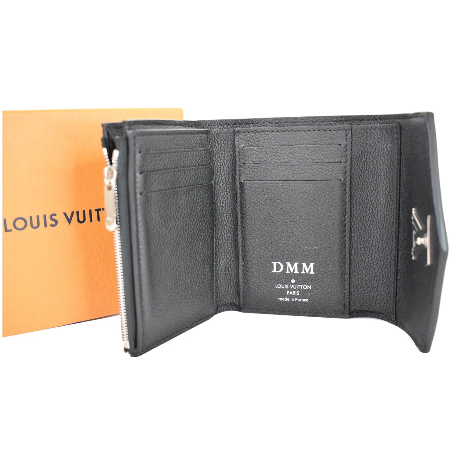 Louis Vuitton Orange Monogram Aerogram Leather LV Logo Pocket Organizer  Wallet