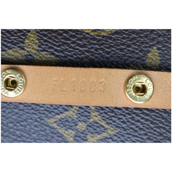 LOUIS VUITTON Pochette Florentine Monogram Canvas Waist Bag Brown