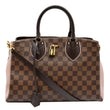 LOUIS VUITTON Normandy Damier Ebene Shoulder Bag Brown/Magnolia