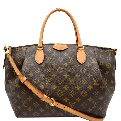 LOUIS VUITTON Turenne GM Monogram Canvas 2 Way Shoulder Bag Brown