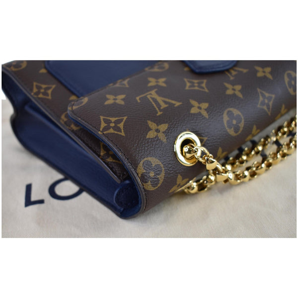 LOUIS VUITTON Victoire Monogram Canvas Crossbody Bag Navy