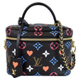 LOUIS VUITTON Game On Vanity PM Monogram Canvas Crossbody Bag Black