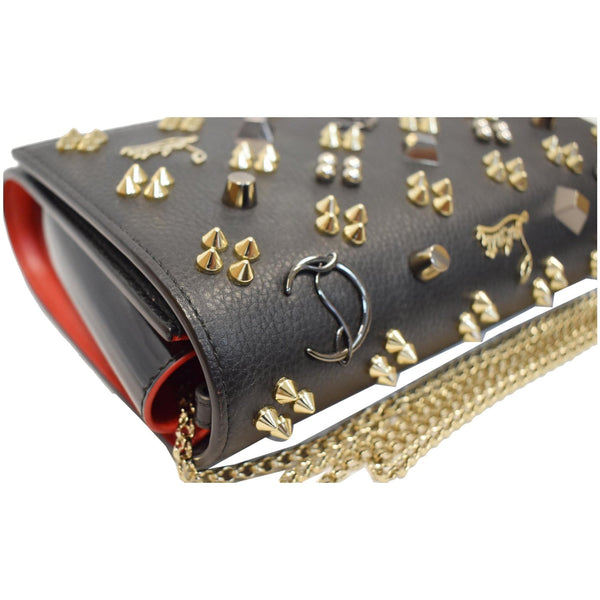 Louis Vuitton Paloma Chain Clutch Bag - top with buttons