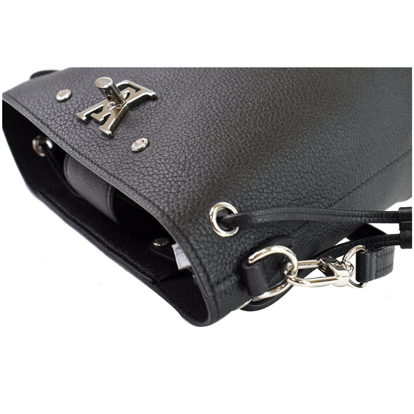 Louis Vuitton Nano Lockme Bucket Calf Leather Bag logo preview