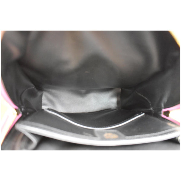 MCM Duke Visetos Medium Canvas Leather Backpack Pink