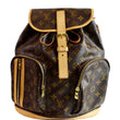 LOUIS VUITTON Sac A Dos Bosphore Monogram Canvas Backpack Bag Brown