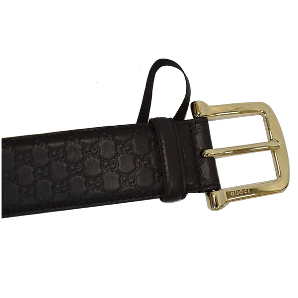 Gucci Microguccissima Leather Belt upside view