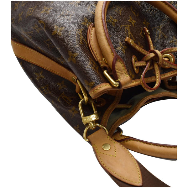 LOUIS VUITTON Eden Neo Monogram Canvas Shoulder Bag Brown