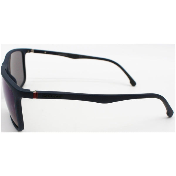 CARRERA CA8031S/0FLL/XT Matte Blue Sunglasses Blue Mirrored Lens