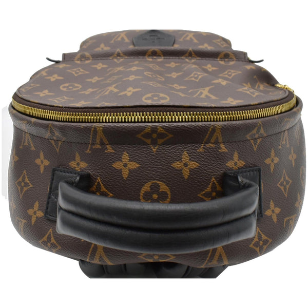LOUIS VUITTON Palm Springs MM Monogram Canvas Backpack Bag Brown