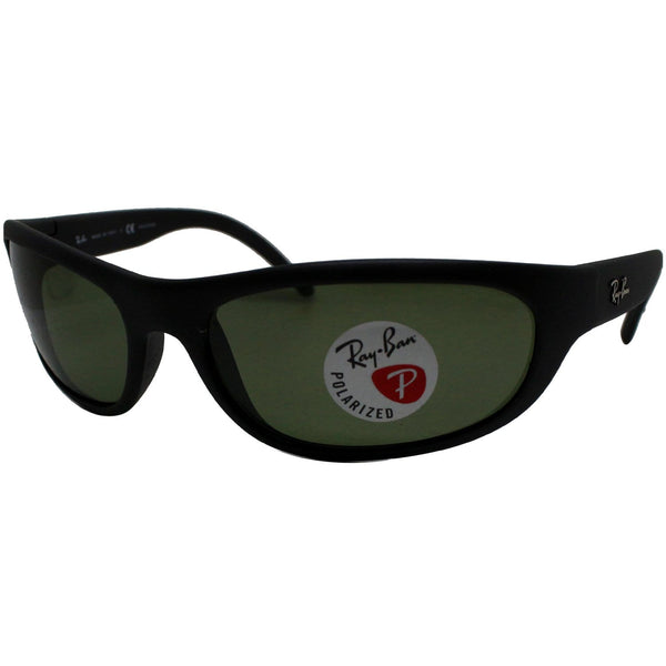 Ray-Ban Predator RB4033 601S48 Predator Sunglasses Green Polarized Lens