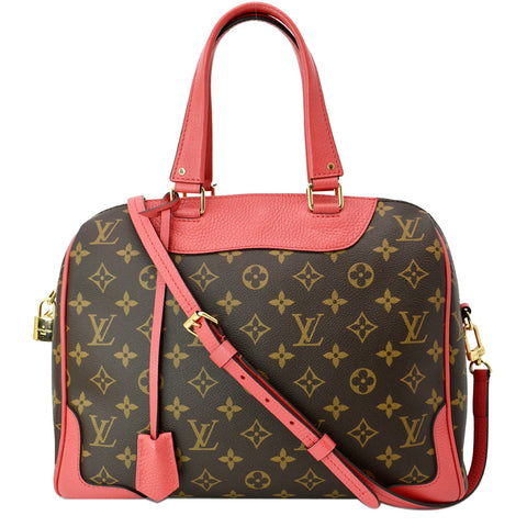 LOUIS VUITTON Retiro NM Monogram Canvas 2Way Shoulder Bag Red - 10% OFF