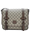 GUCCI GG Supreme Canvas Messenger Bag Beige 658542