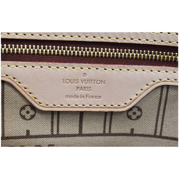 Louis Vuitton Neverfull MM Monogram Canvas Shoulder Bag - made in France